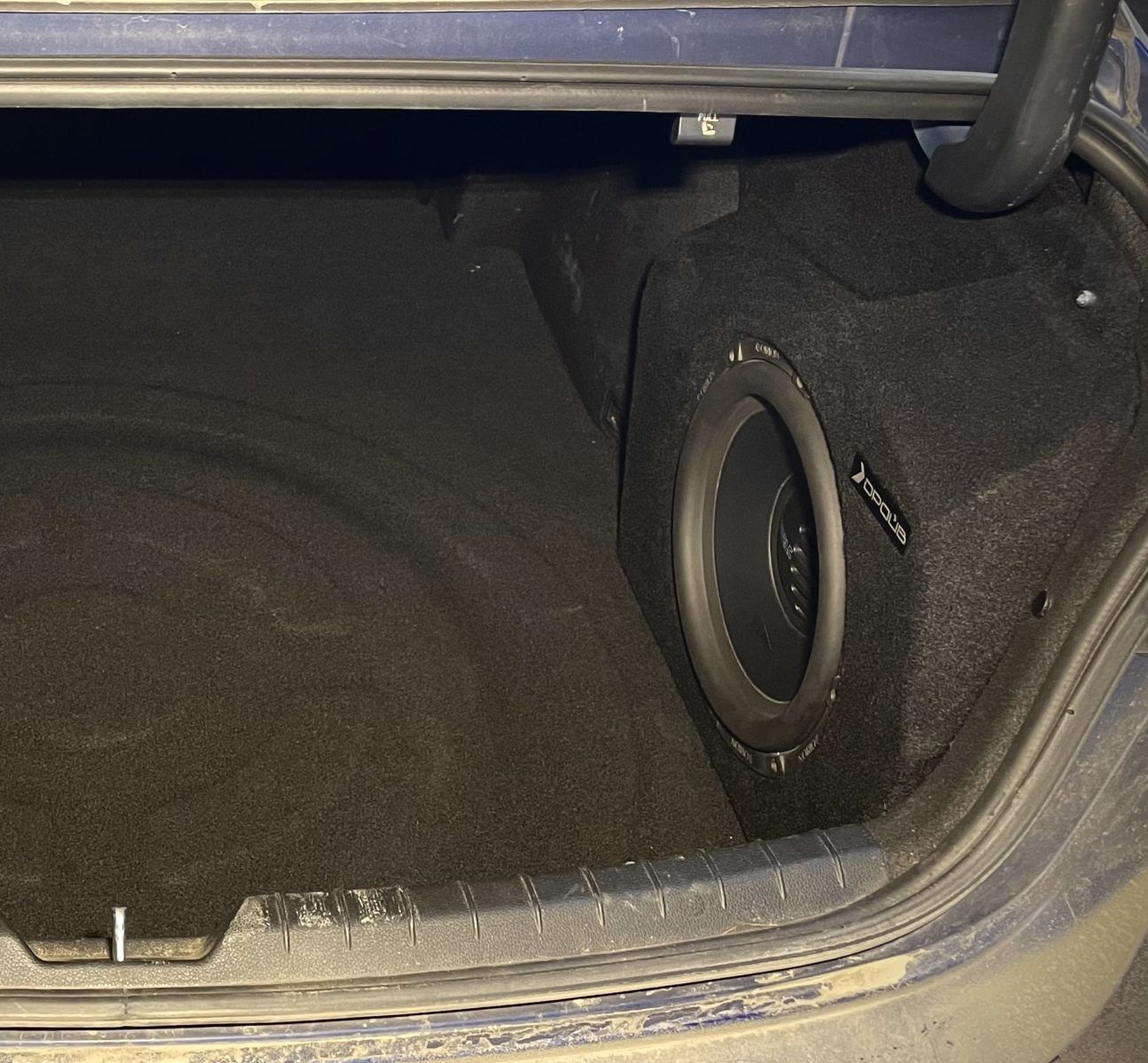 Короб стелс Kia K5 с потаем 12