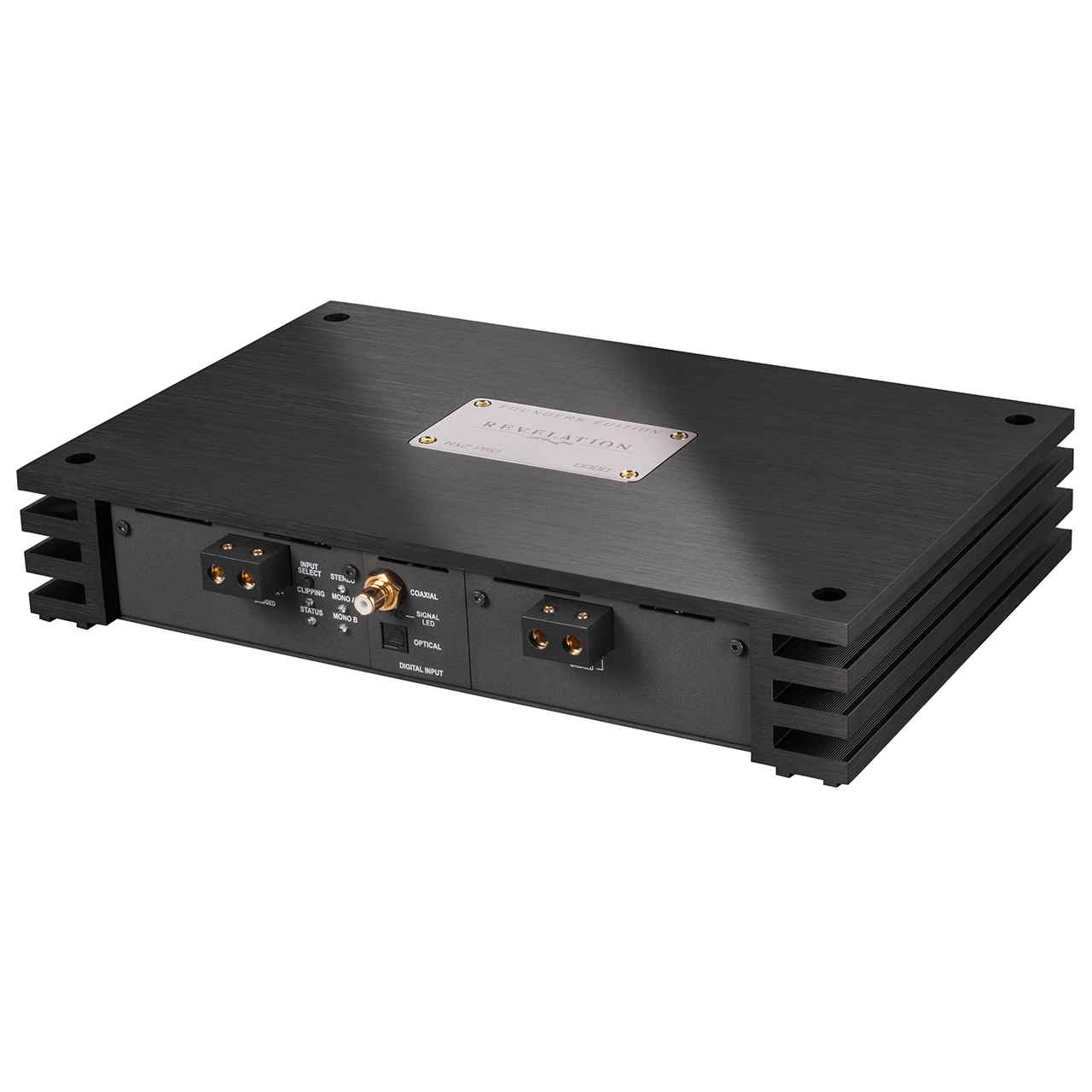 BRAX REVELATION RX2 PRO - FOUNDERS EDITION Усилитель High End 2 канальный, чёрный, цифровой вход