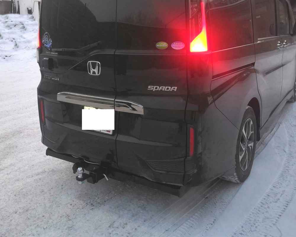 Фаркоп Halty HSte15- для Honda Stepwagon 2WD/4WD 2015-..., быстросъемный шар (тип Е)