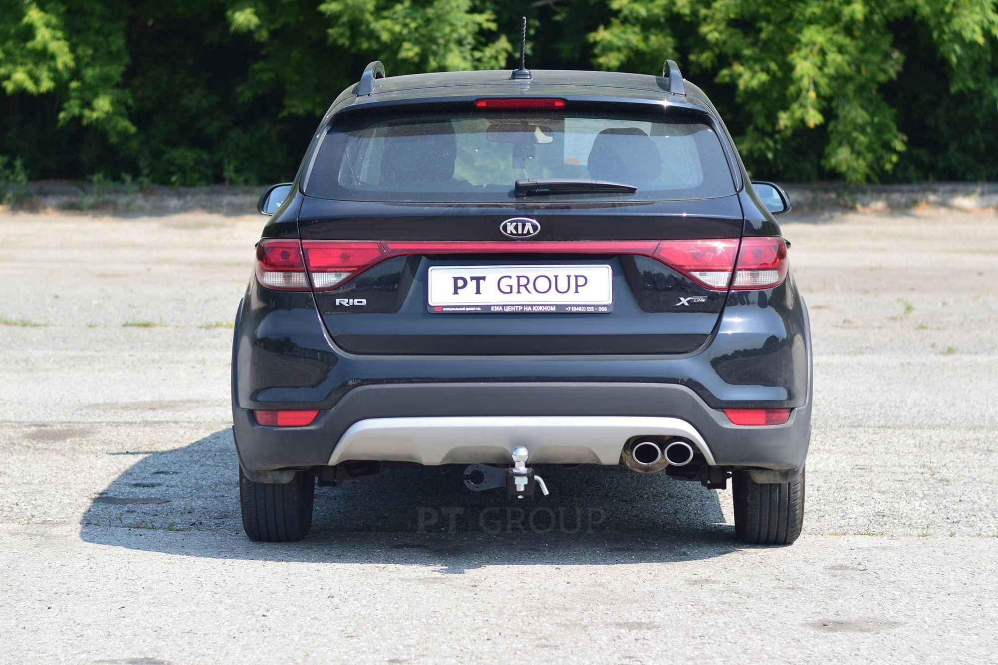 Фаркоп ПТ ГРУПП KRL991101 для KIA RIO X-Line 2017-2020/ KIA Rio X 2021-..., быстросъемный шар (тип Е