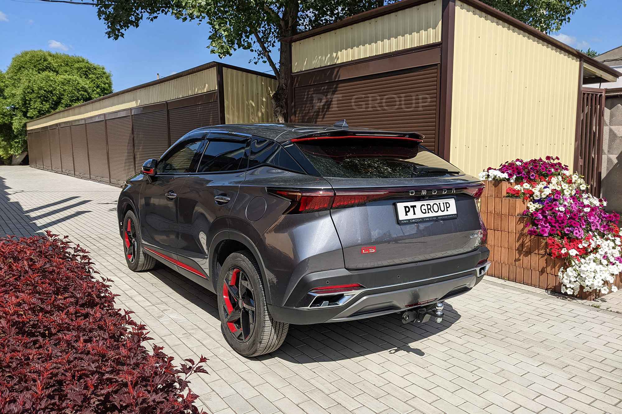 Фаркоп ПТ ГРУПП OMO-22-991122.00 для OMODA C5 2022-..., быстросъемный шар (тип Е)