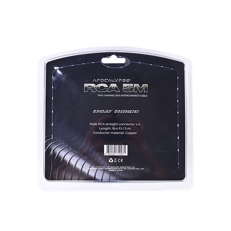 Alphard Apocalypse RCA 5m межблочный кабель 5 метры