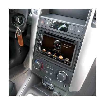 Переходная рамка для Chevrolet Epica,Aveo,Captiva 2DIN с креплениями