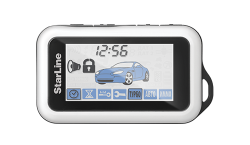 Брелок ЖК StarLine E93/91/90/63 горизонтальный дисплей