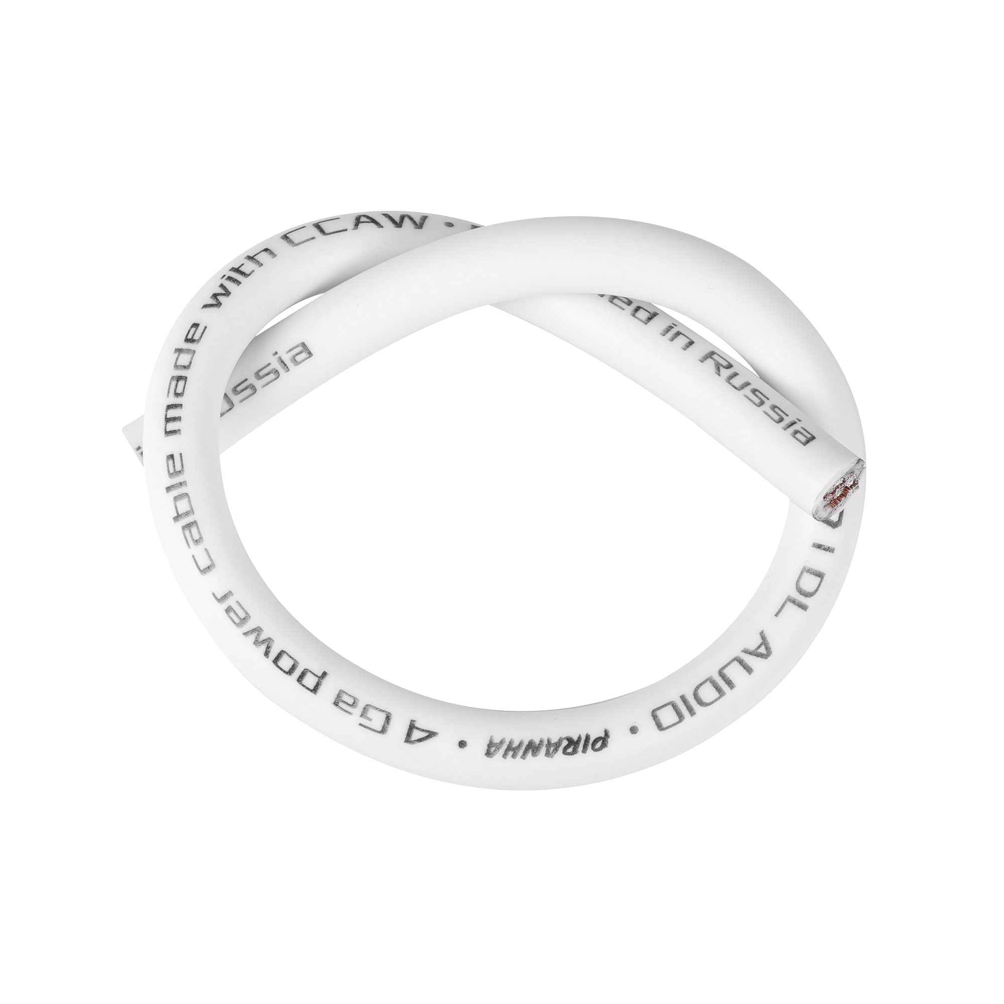 DL Audio Piranha Power Cable 4 Ga White силовой кабель