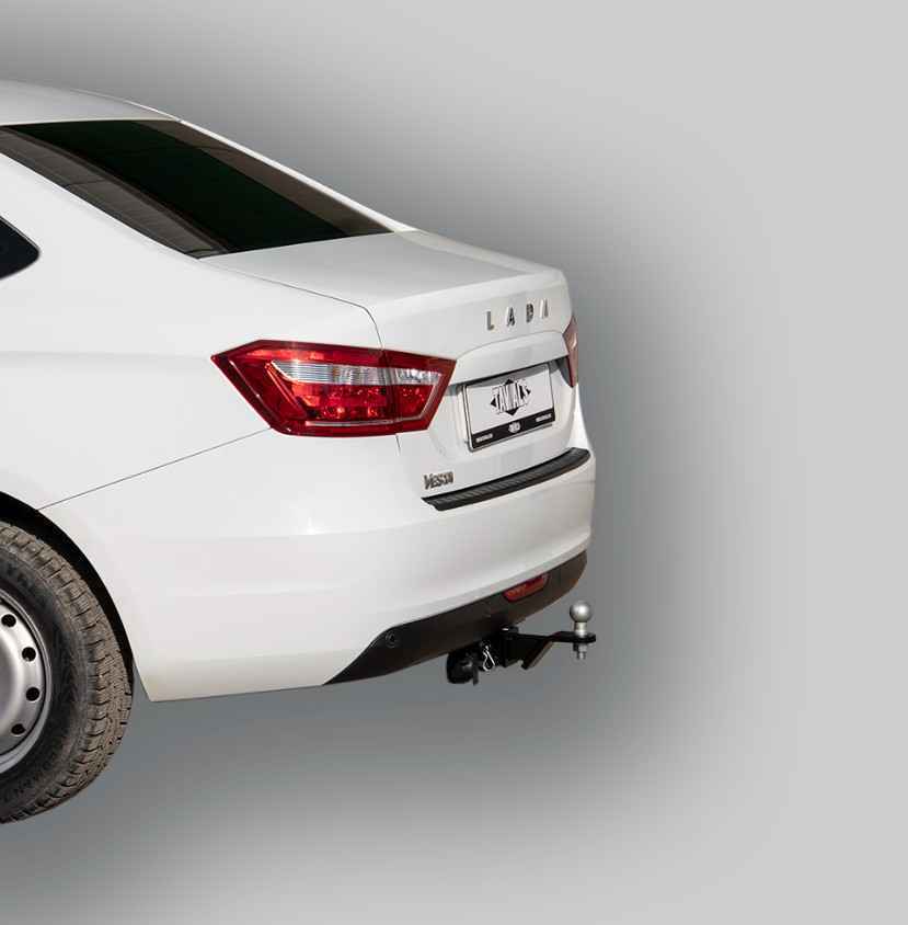 Фаркоп Leader Plus T-VAZ-41E для ВАЗ 21129 LADA VESTA 2015-2022, быстросъемный шар (тип Е)