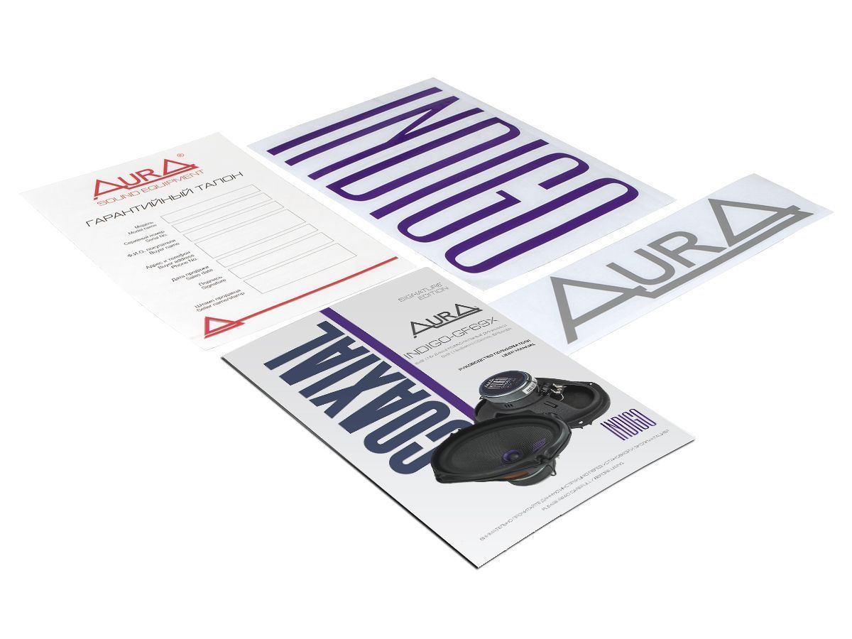 Aura INDIGO-GF69X, коаксиальные динамики