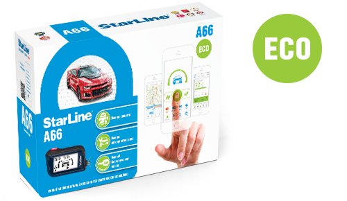 А/с StarLine A66 ECO