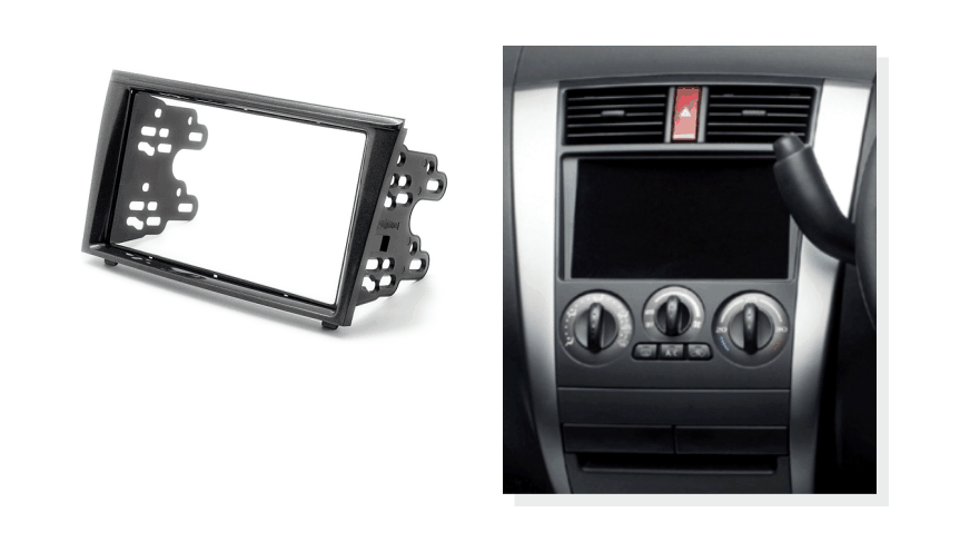 Переходная рамка для Mitsubishi Colt, Colt Plus 02 -09 2DIN