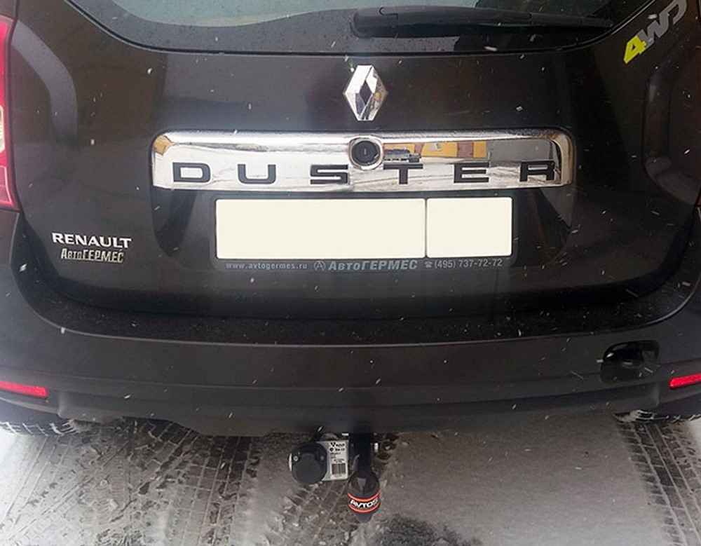 Фаркоп AvtoS RN 13 для Renault Duster 2010-2015 / Nissan Terrano 2014-..., условно съемный шар (тип