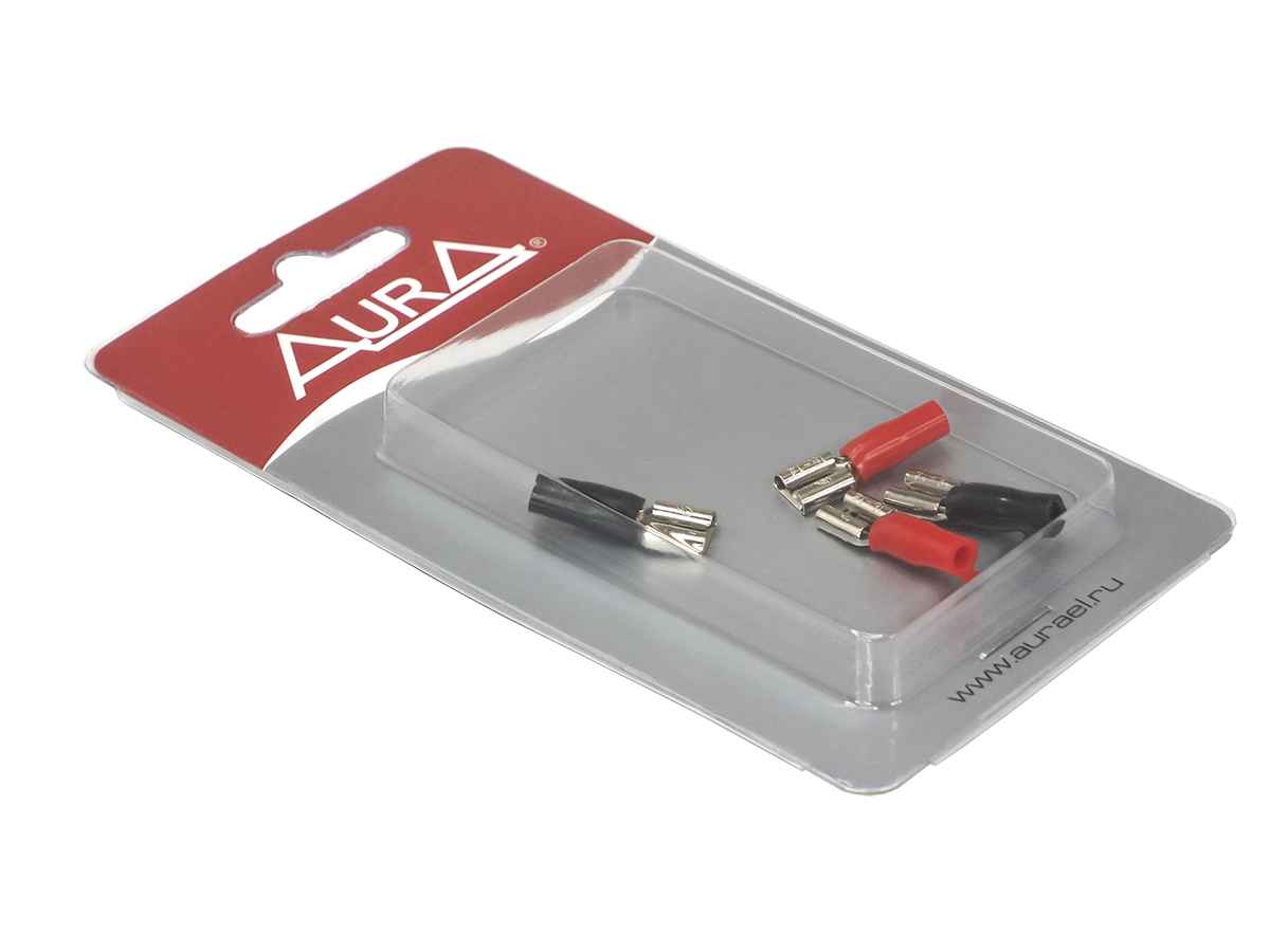 Aura ACN-0648 Клеммы акустические 4.8мм (4 шт)