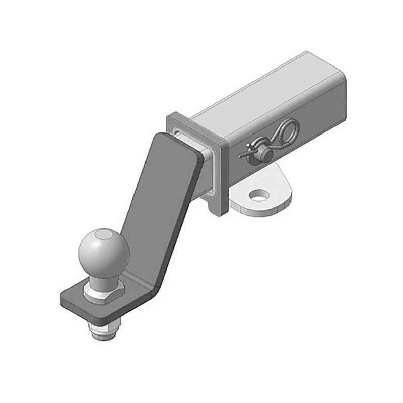 Фаркоп Halty KXLiV1 для Honda Shuttle 2015-2022 (+гибрид дорестайлинг), условно съемный шар (тип A)