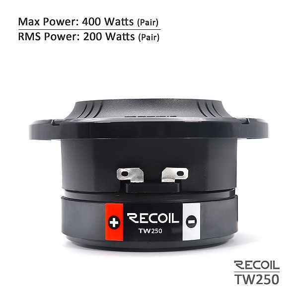 Recoil Audio TW250, высокочастотные динамики