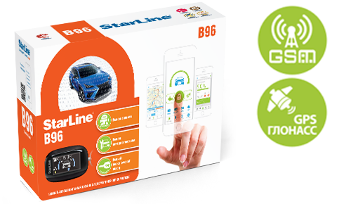 А/с StarLine B96 2CAN+2LIN GSM-GPS