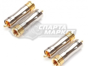 Alphard 288-1 RCA  Red Коннектор для акуст. кабеля прямой