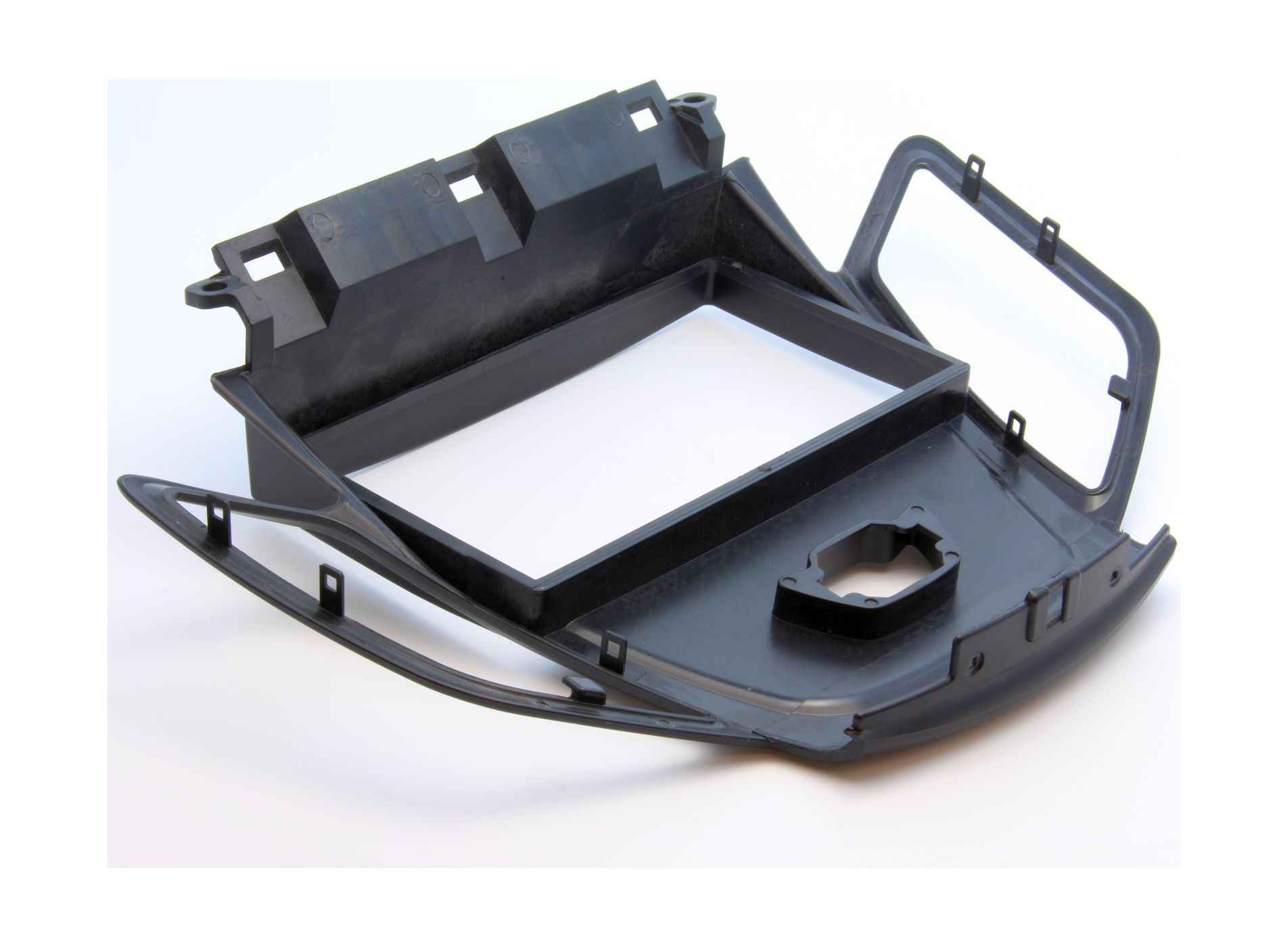 Переходная рамка для Ford Fiesta 08-> 2DIN черная