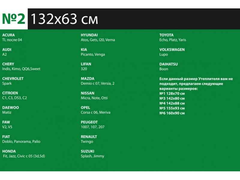 Утеплитель автомобильный KILMAT PREMIUM №2 черный