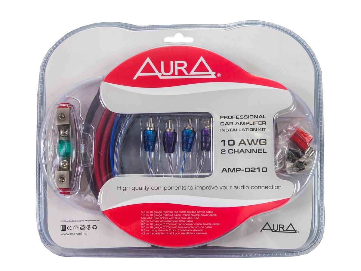 Aura AMP-0210 Комплект кабелей для усилителя