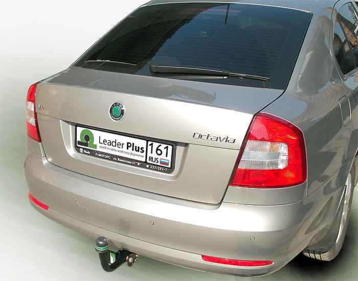 Фаркоп Leader Plus S106-A Skoda Octavia II (1Z3) 2008-13/ Superb II (3T5) 2009-15, шар типа A