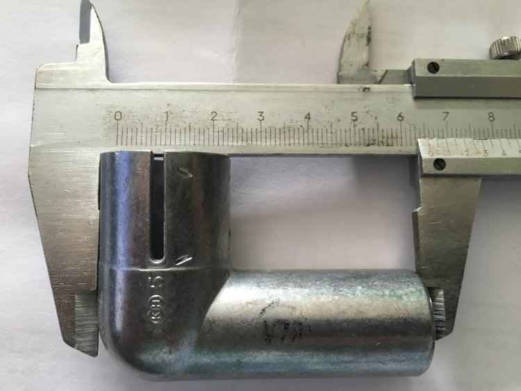 Webasto Шланг выхлопа угловой 22мм металл/28472С