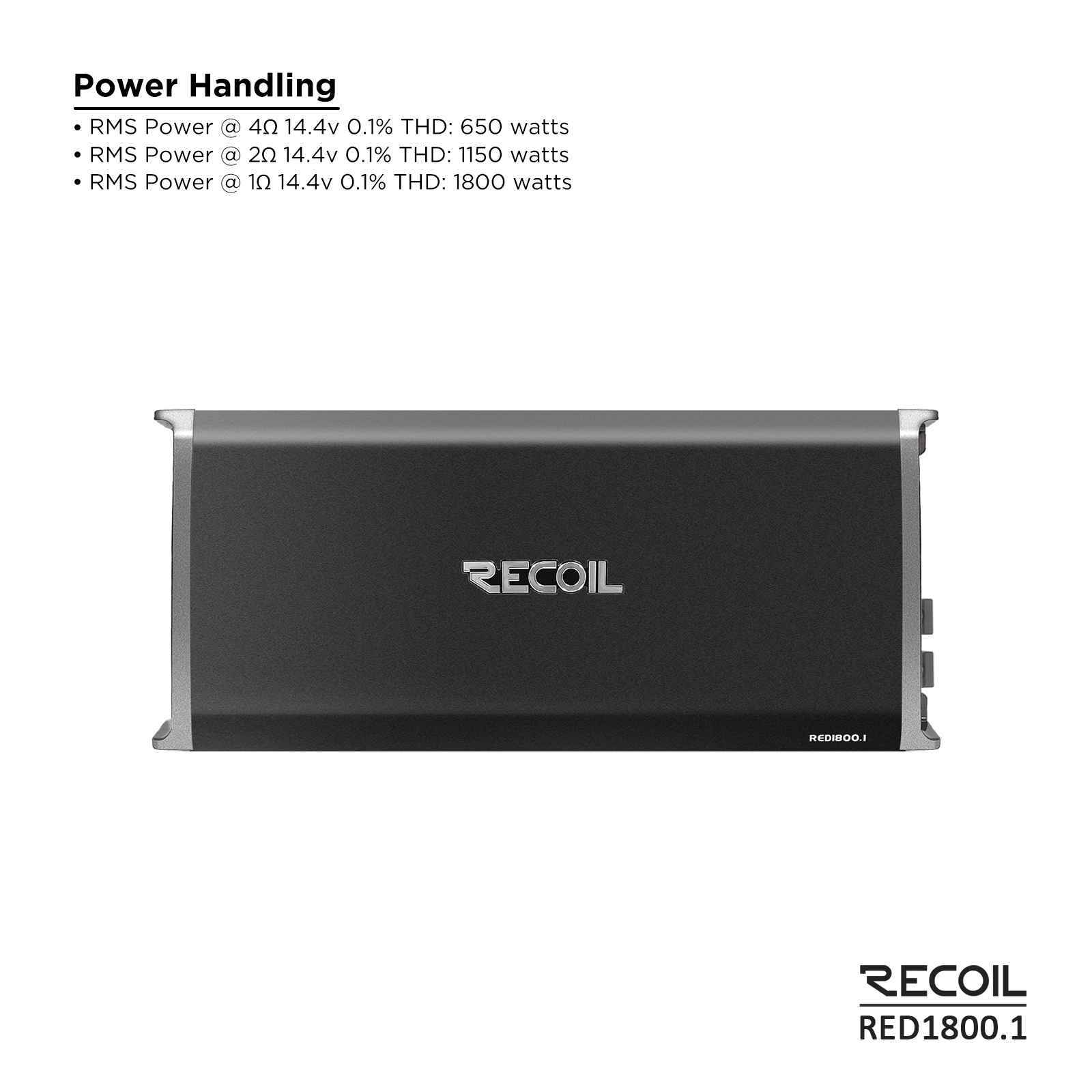 Recoil Audio RED1800.1 усилитель