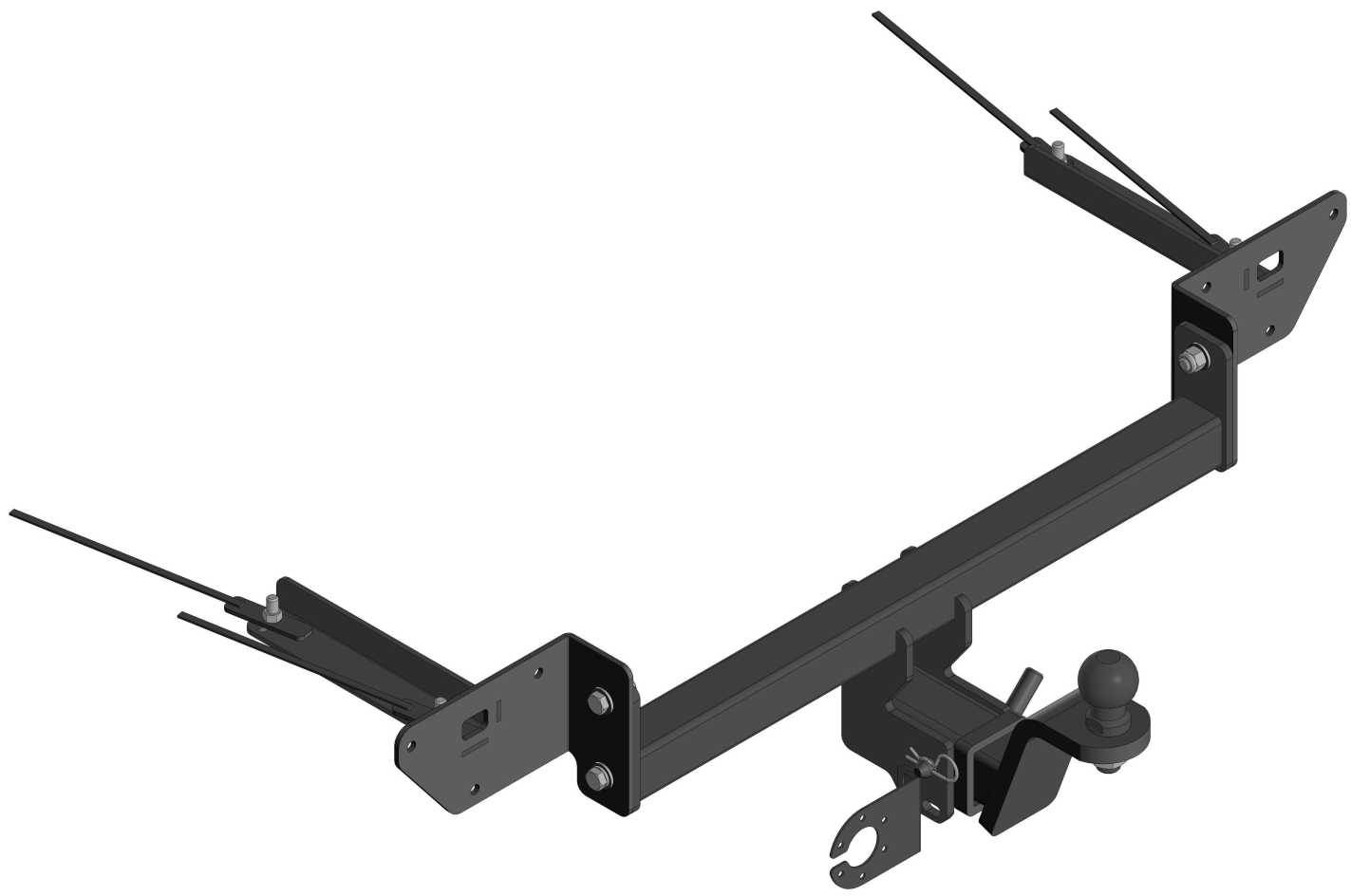 Фаркоп Уникар 16103A для Chery Arrizo 8 2022-..., быстросъемный шар (тип A)