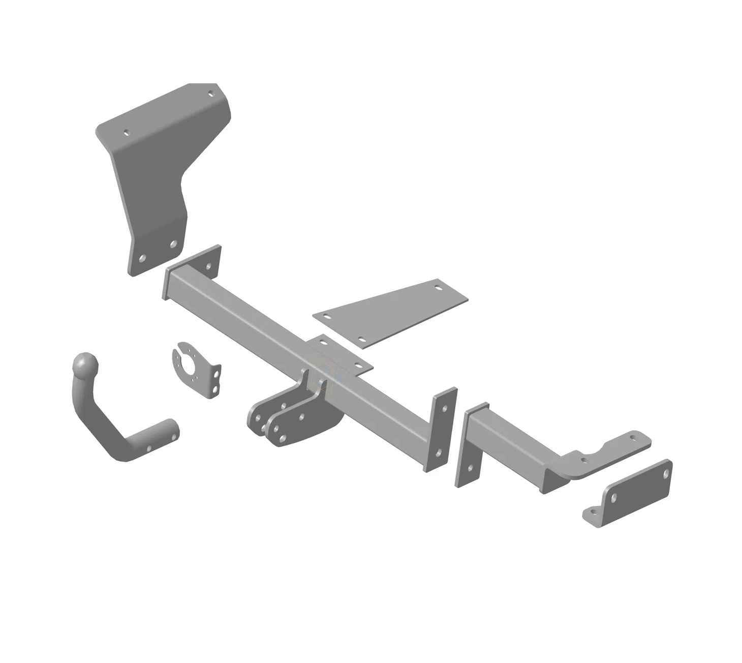 Фаркоп AvtoS CG01 для Changan CS 35 2013-, условно съемный шар (тип A)