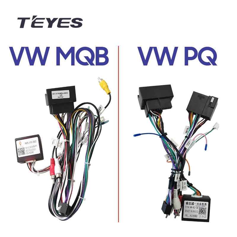 Teyes PQ wires and canbus