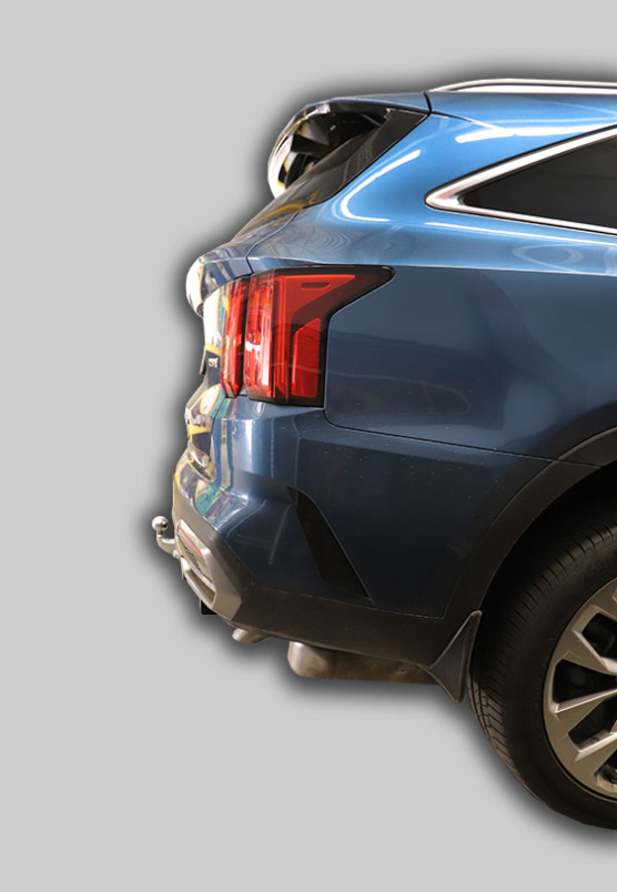 Фаркоп Leader Plus K132-F для KIA Sorento 2020-..., условно съемный шар (тип F)