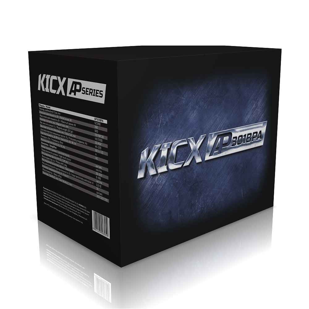 Kicx AP-301BPA сабвуфер активный