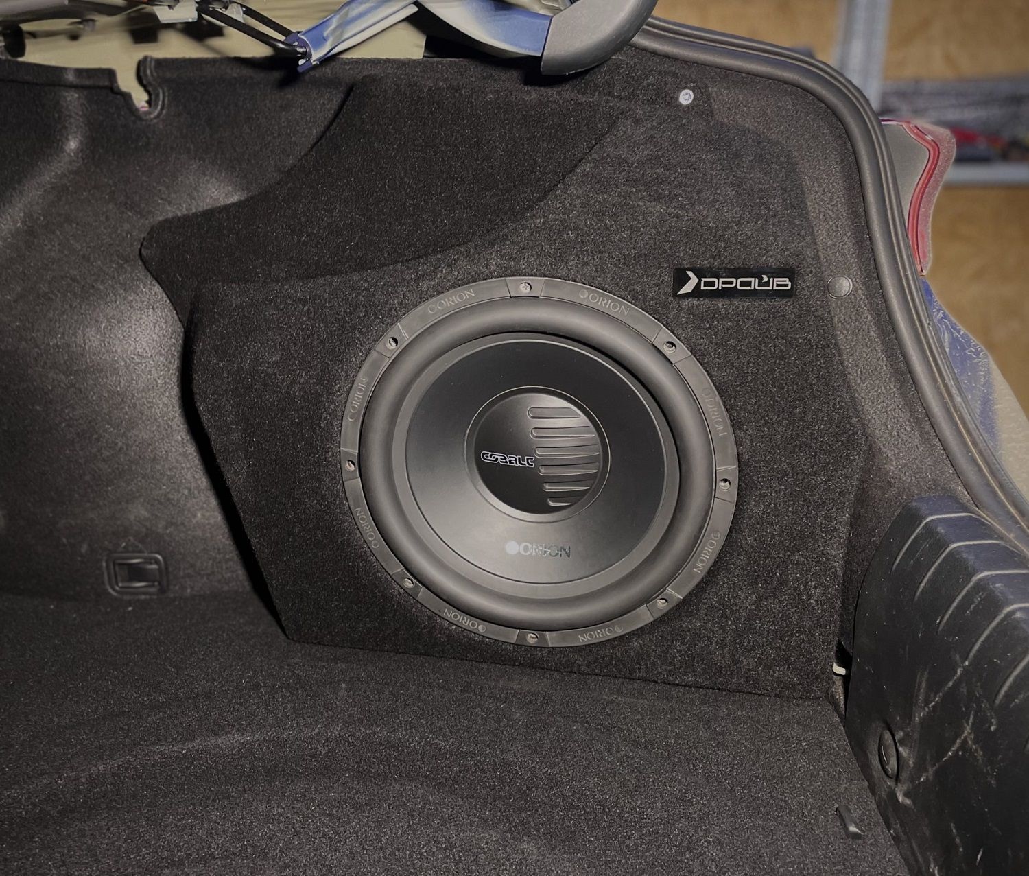 Короб стелс Kia K5 с потаем 12