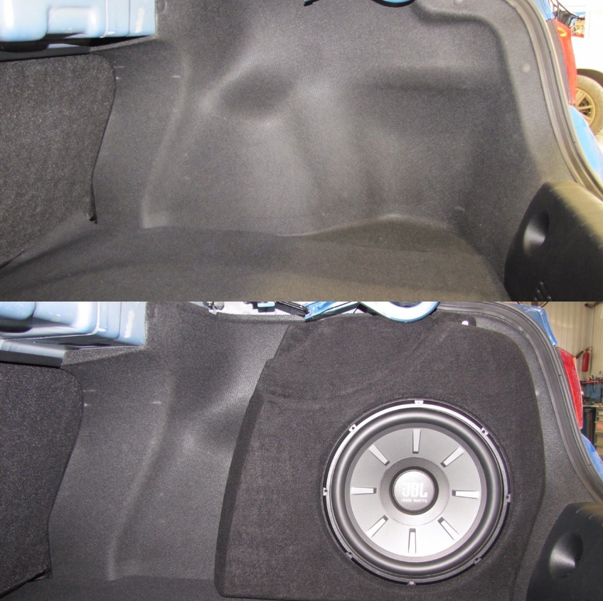 Короб стелс для сабвуфера 12