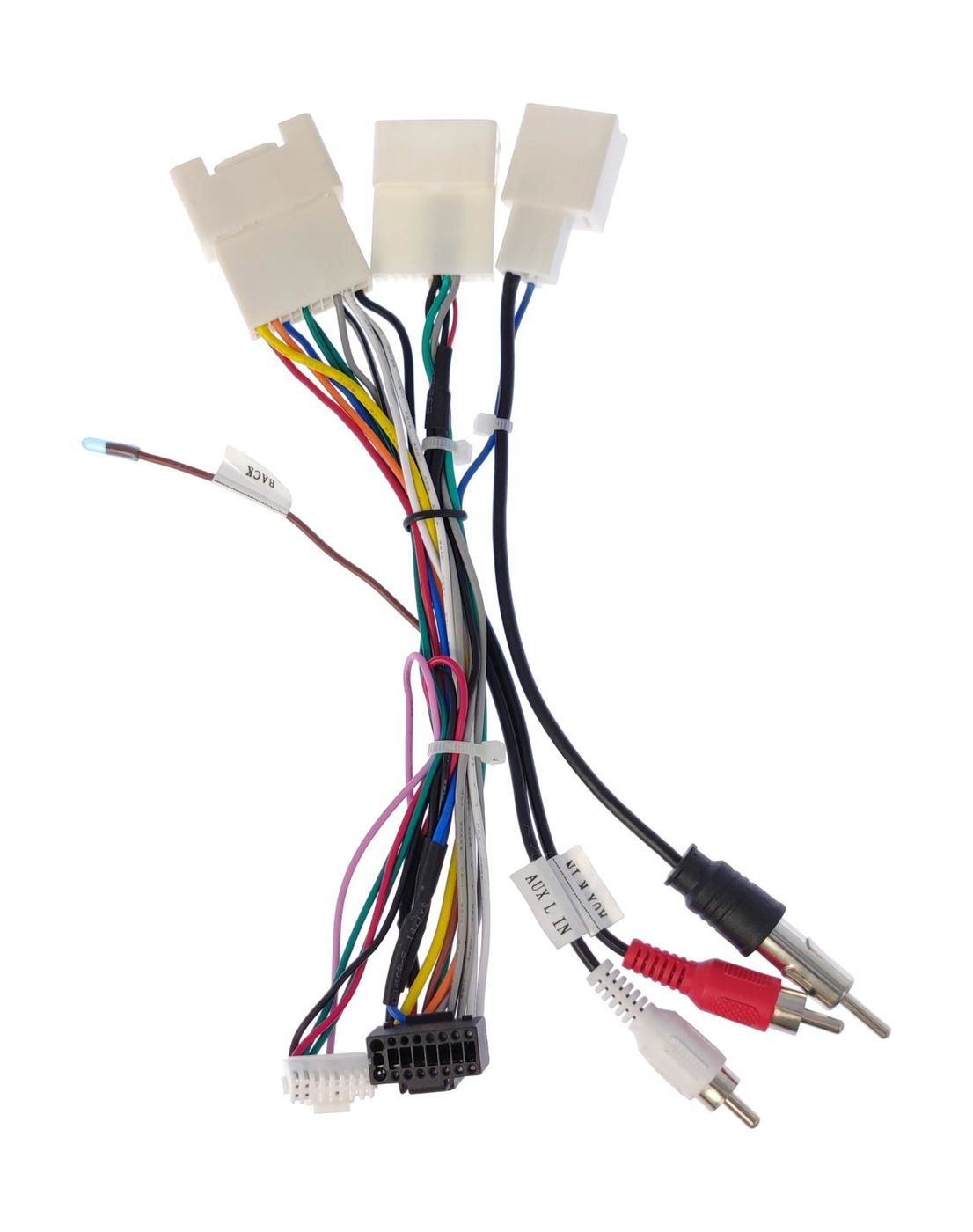 Провода WS-MTTY13 WM-MT в Toyota 2003-2013 (осн, ант, м/руль, CAN, AMP)