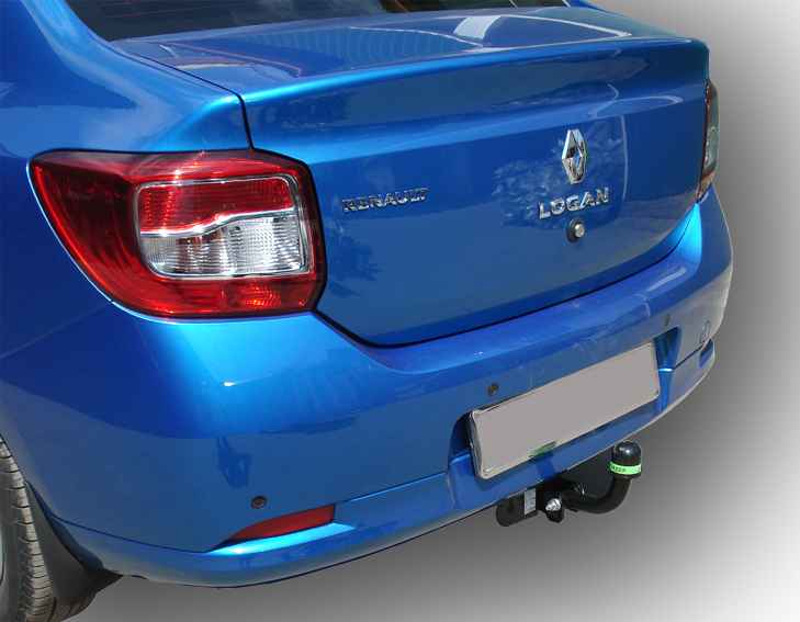 Фаркоп Leader Plus R114-A Renault Logan 2005-14, Sandero 2014-, Stepway 2014-, шар типа A