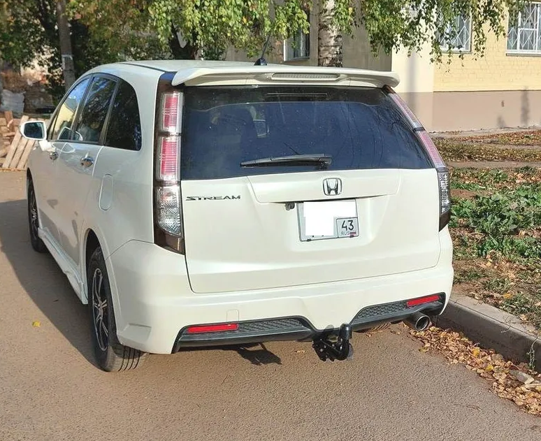 Фаркоп Halty HStr07- для Honda Stream II поколение 2WD/4WD 2006-2014, условно съемный шар (тип A)