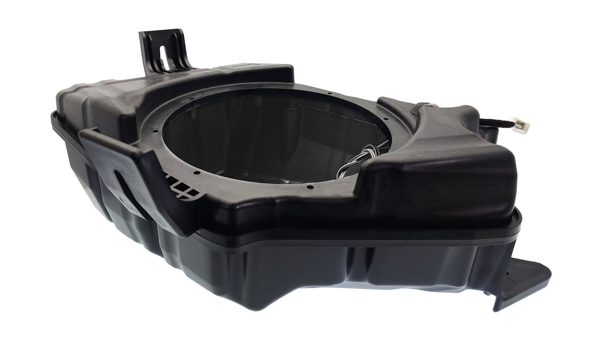 Стелс сабвуфер в штатное место Zeekr 001 2021-... (пластик корпус, под динамик 10