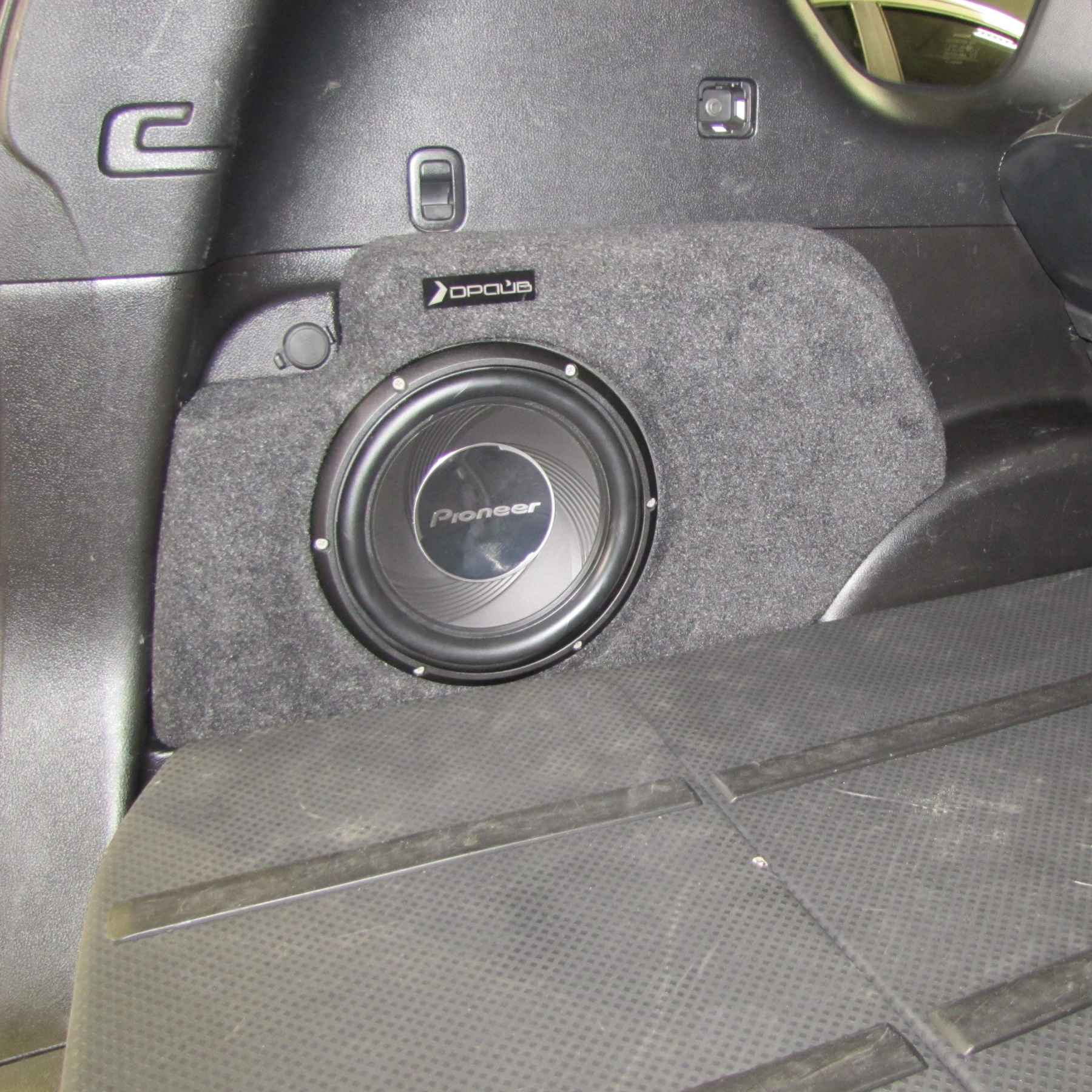 Короб Стелс NISSAN X-TRAIL T31 под 10″ левая сторона