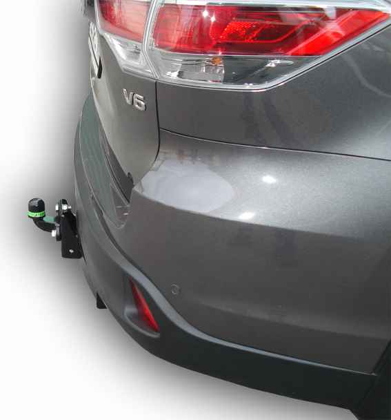 Фаркоп Leader Plus T120-FC для Toyota Highlander (XU50) 2014-..., съемный шар (тип FC)