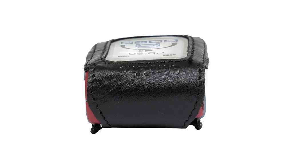 Чехол для брелока StarLine D-серия кожа, черный (оригинал)