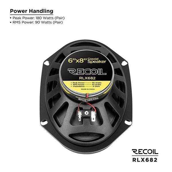 Recoil Audio RLX-682 коаксиальная акустика