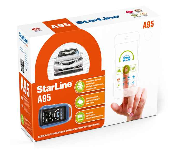 А/с StarLine A95 BT CAN+LIN GSM