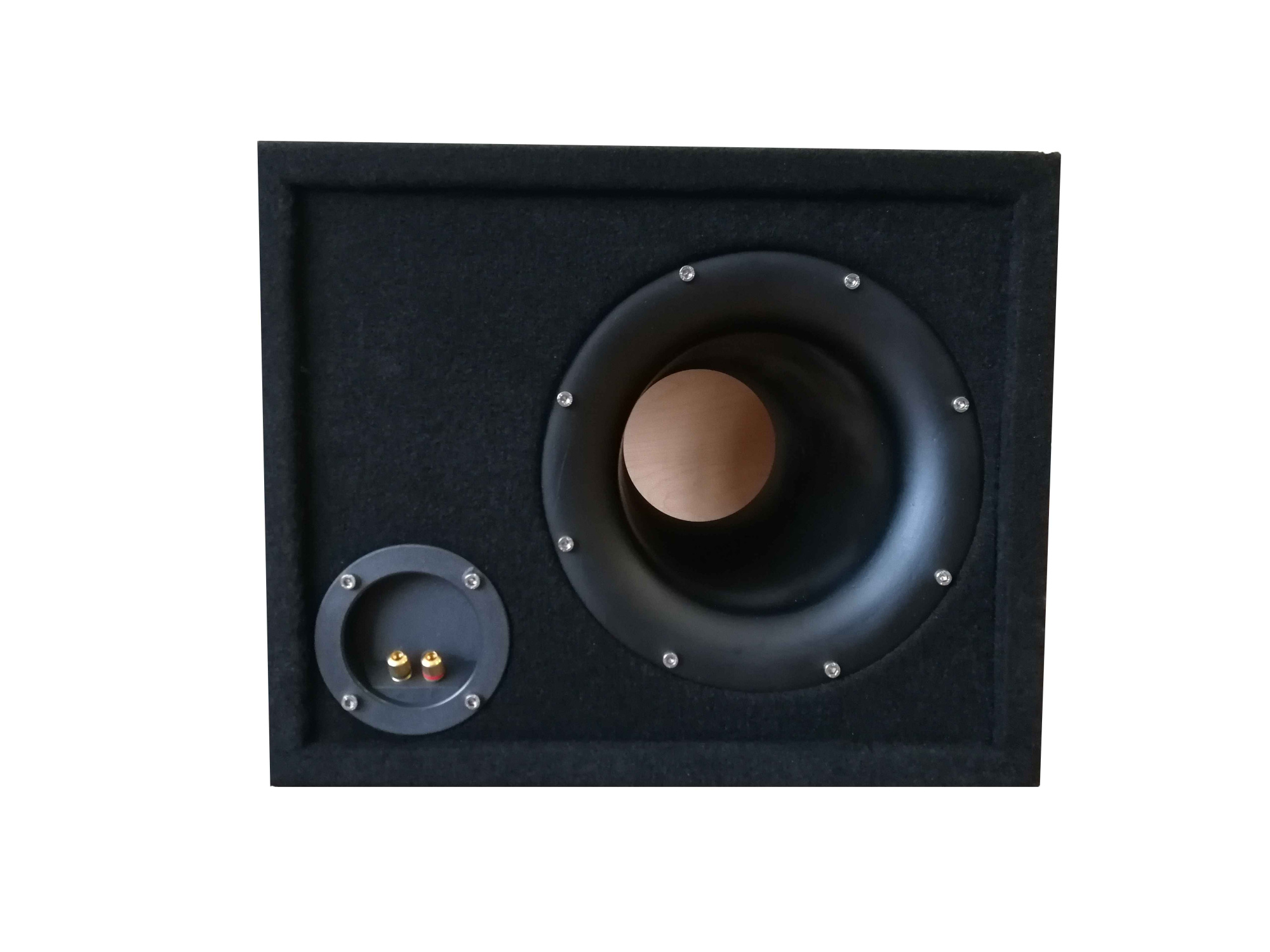 Корпус для сабвуфера  12Т601 черный