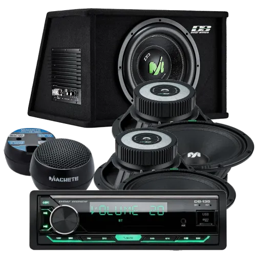 Турбулентность - комплект автозвука Alphard