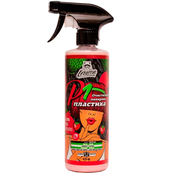 Очиститель-полироль пластика LERATON P1 ORIGINAL 473мл.