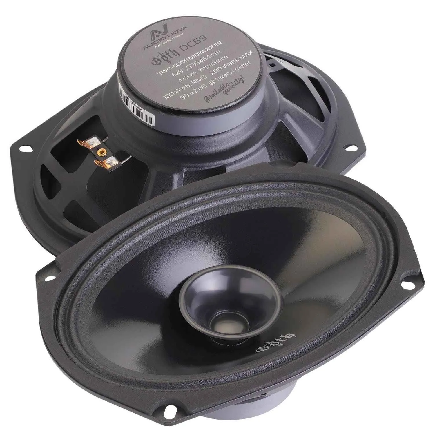 Audi Nova GOTH DC69, универсальные мидвуферы