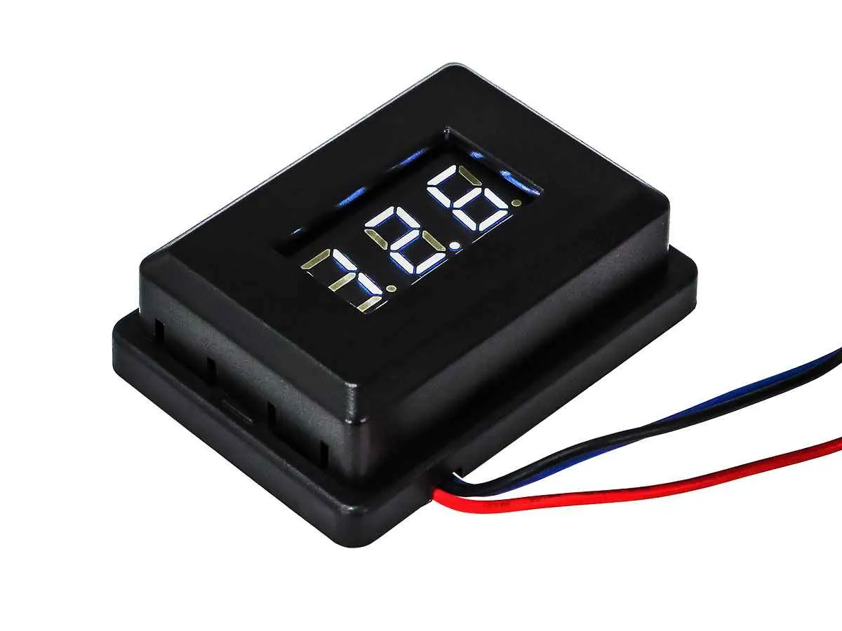 Aura ZWE-V12W Универсальный вольтметр белый