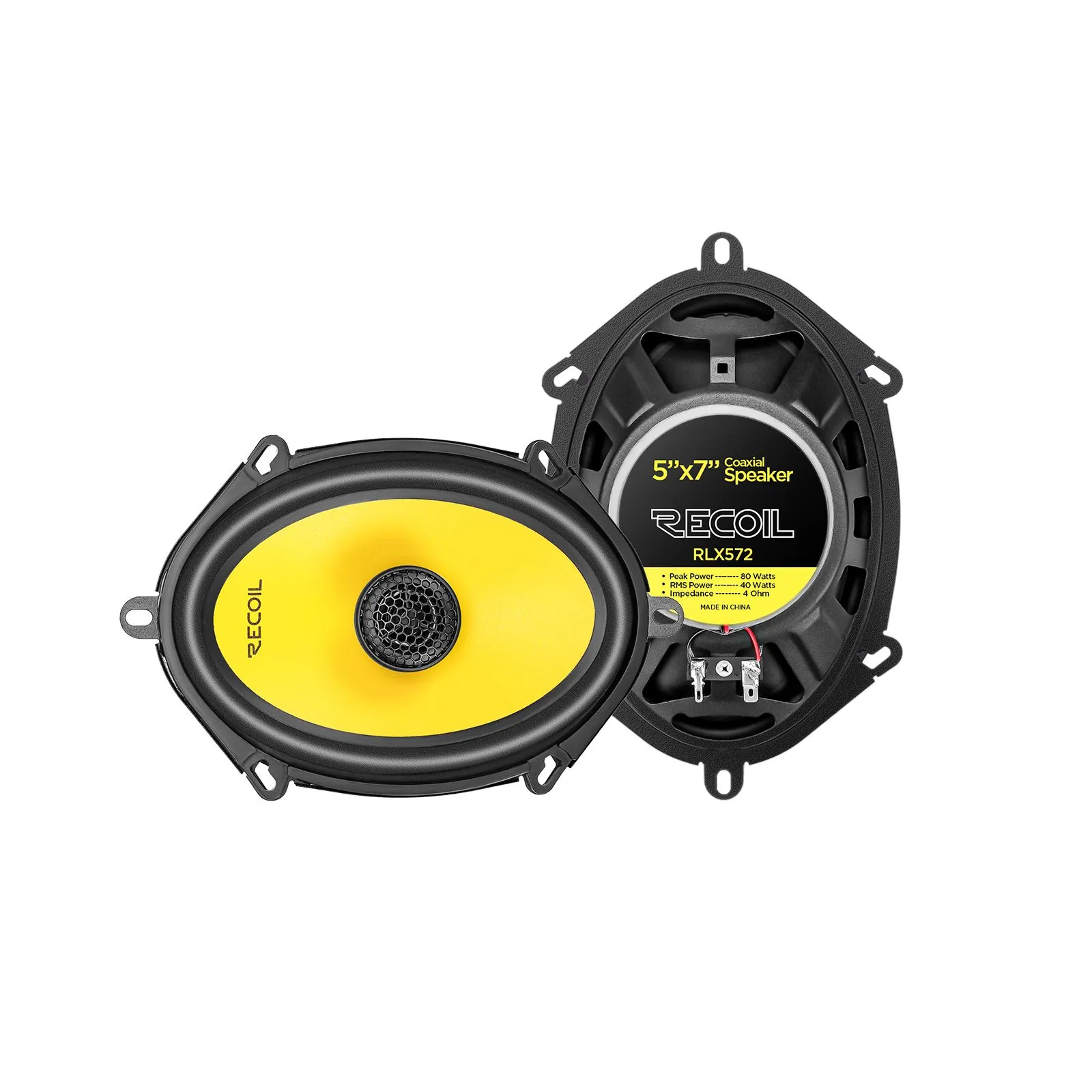 Recoil Audio RLX572, коаксиальные динамики