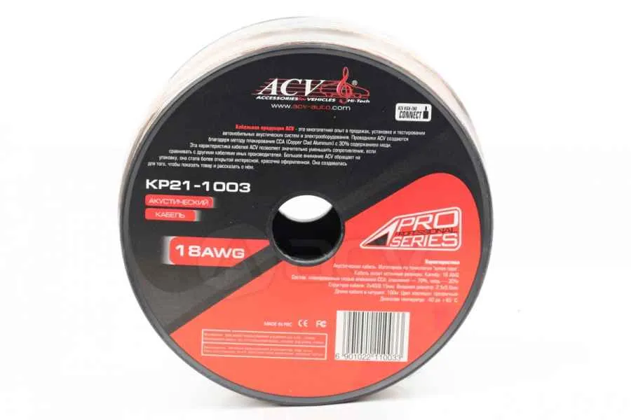 ACV KP21-1003 акустический кабель 18GA