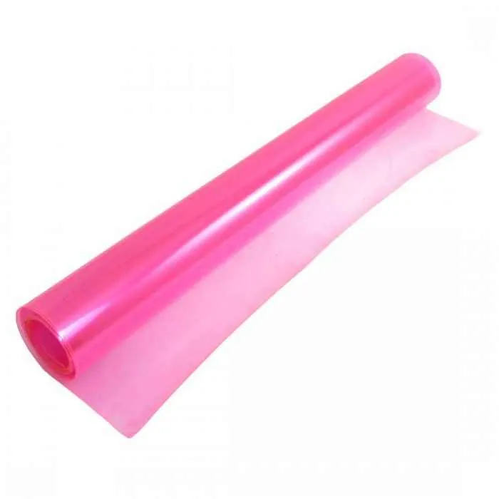 Бронь для фар розовая кислота(0,3х10м)