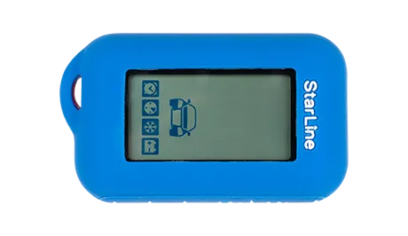 Чехол для брелока StarLine E93 силикон синий